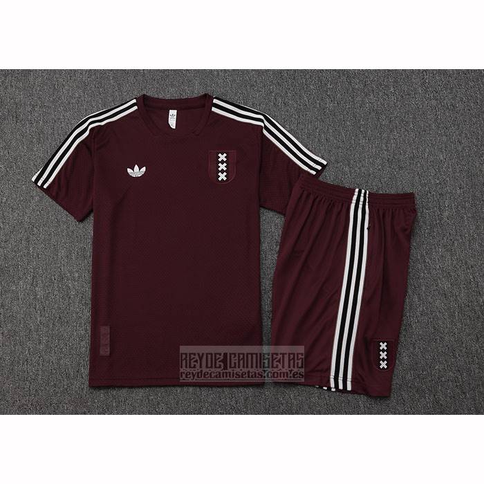 Chandal del Ajax Manga Corta 2025-2026 Rojo - Pantalon Corto